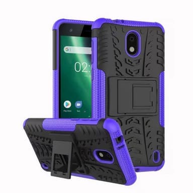 Iskunkestävä Suojakuori Nokia 2 (TA-1035)  - violetti