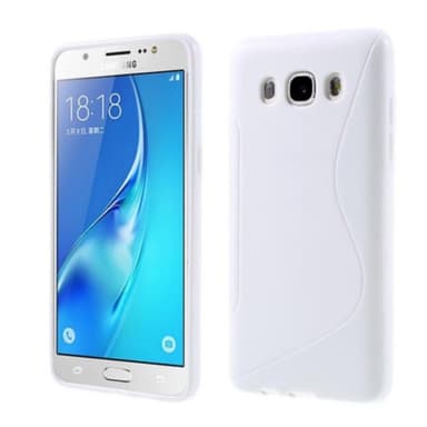 S Line Suojakuori Samsung Galaxy J5 2016 (SM-J510F)  - valkoinen
