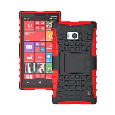 Iskunkestävä Suojakuori Microsoft Lumia 930 (RM-1045)  - punainen