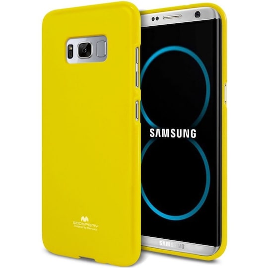 Mercury Jelly kotelo Samsung Galaxy S8 Plus (SM-G955F)  - keltainen