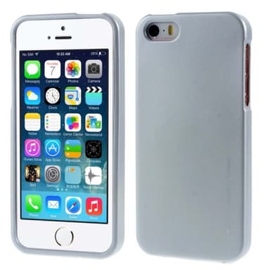 Mercury i Jelly Metal kotelo Apple iPhone 5, 5S, 5SE - hopea