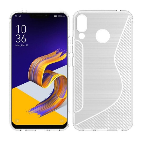 S Line Suojakuori Zenfone Asus Zenfone 5 / 5Z (ZE620KL)  - läpinäkyv