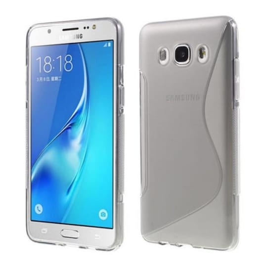 S Line Suojakuori Samsung Galaxy J5 2016 (SM-J510F)  - harmaa