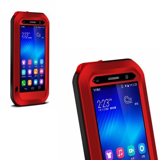 LOVE MEI Powerful Huawei Honor 6: ta  - punainen