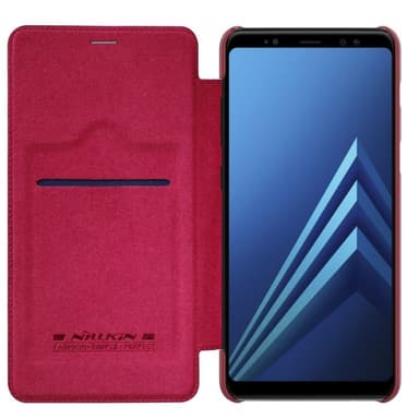 Nillkin Qin FlipCover Samsung Galaxy A8 2018 (SM-A530F)  - punainen