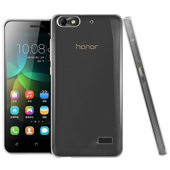 Silikonikotelo läpinäkyvä Huawei Honor 4C