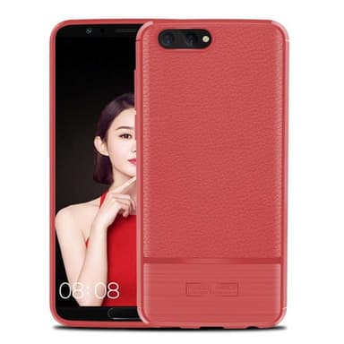 Rugged Armor TPU kuori Huawei Honor View 10 (BKL-L29)  - punainen