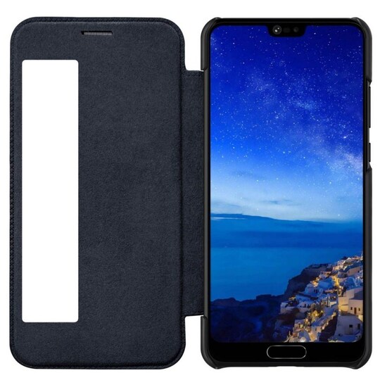 Nillkin Qin FlipCover Huawei P20 (EML-L29)  - musta