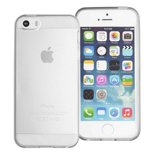 Mercury Jelly kotelo Apple iPhone 5.5S, 5SE  - läpinäkyvä
