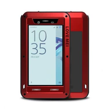 LOVE MEI Powerful Sony Xperia X Compact (F5321)  - punainen
