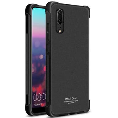 IMAK Shockproof suojakuori Huawei P20 (EML-L29)  - Matt Black