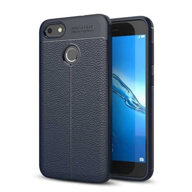 Nahkakuvioitu TPU kuori Huawei P9 Lite Mini (SLA-L22)  - sininen