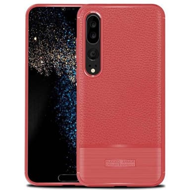 Rugged Armor TPU kuori Huawei P20 Pro (CLT-L29)  - punainen