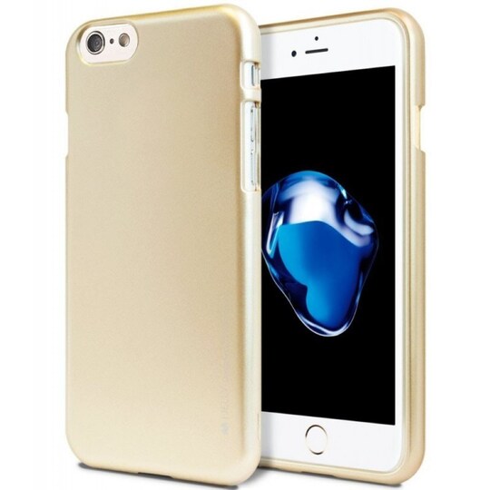 Mercury i Jelly Metal kotelo Apple iPhone 6, 6S  - kulta