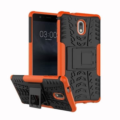 Iskunkestävä Suojakuori Nokia 3 (TA-1032)  - oranssi