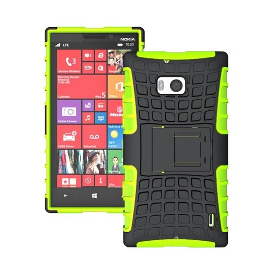 Iskunkestävä Suojakuori Microsoft Lumia 930 (RM-1045)  - vihreä