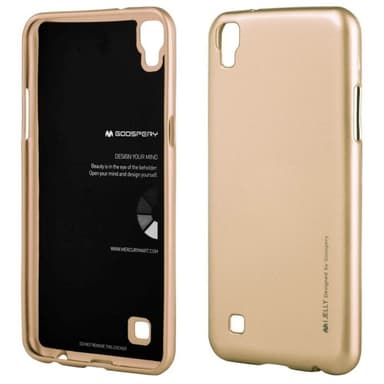 Mercury i Jelly Metal kotelo LG LG Power (K220) - kulta