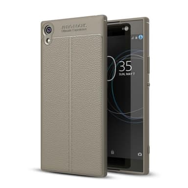 Nahkakuvioitu TPU kuori Sony Xperia XA1 Ultra (G3221)  - harmaa