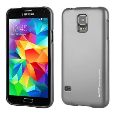 Mercury i Jelly Metal kotelo Samsung Galaxy S5 (SM-G900F)  - harmaa