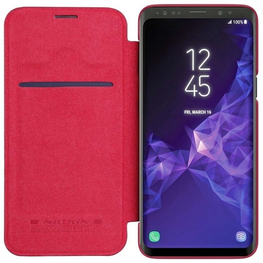 Nillkin Qin FlipCover Samsung Galaxy S9 (SM-G960F)  - punainen