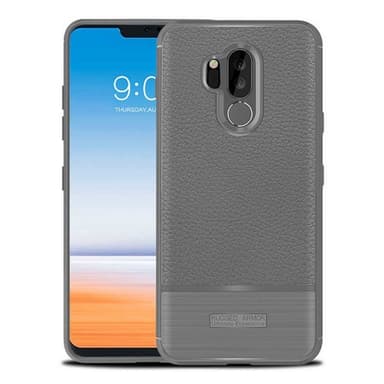 Rugged Armor TPU kuori LG G7 ThinQ (G710EM)  - harmaa