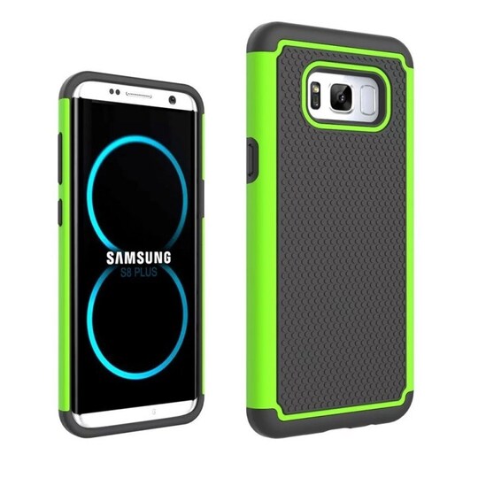 Heavy Duty 2i1 kotelo Samsung Galaxy S8 (SM-G950F)  - vihreä