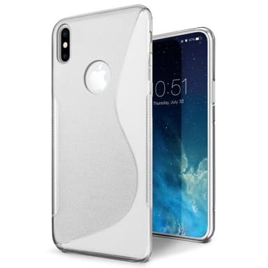 S Line Suojakuori Apple iPhone X / Xs  - valkoinen
