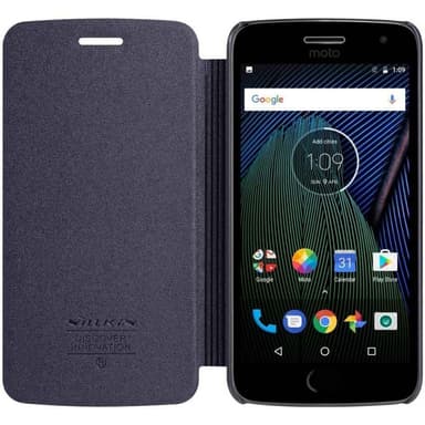 FlipCover Nillkin Sparkle Motorola Moto G5 Plus (XT1683)  - musta