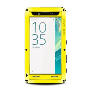 LOVE MEI Powerful Sony Xperia X (F5121)  - keltainen