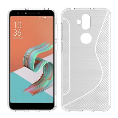 S Line Suojakuori Asus Zenfone 5 Lite (ZC600KL)  - läpinäkyvä