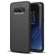 Nahkakuvioitu TPU kuori Samsung Galaxy S8 Plus (SM-G955F)  - musta