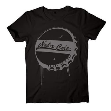 Fallout t-paita - Nuka-Cola (musta) (XXL)