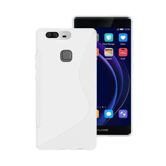 S Line Suojakuori Huawei Honor 8 (FRD-L09)  - valkoinen