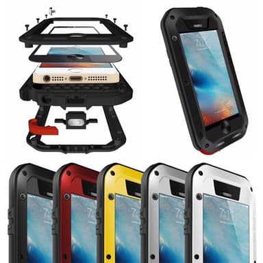 LOVE MEI Powerful Apple iPhone 5, 5S, 5 Gt  - valkoinen
