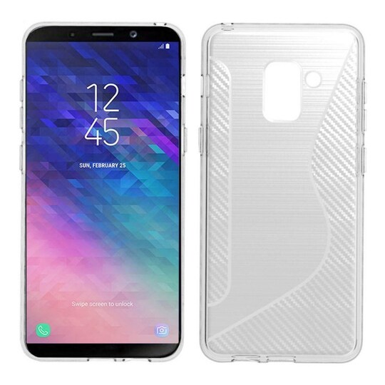 S Line Suojakuori Samsung Galaxy A6 Plus 2018 (SM-A610F)  - läpinäky