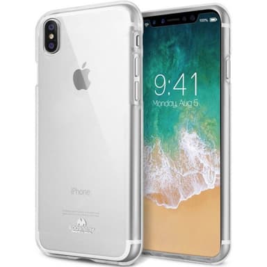 Mercury Jelly kotelo Apple iPhone X / XS  - läpinäkyvä