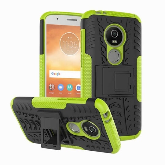 Iskunkestävä Suojakuori Motorola Moto E5 Play (XT1920)  - vihreä