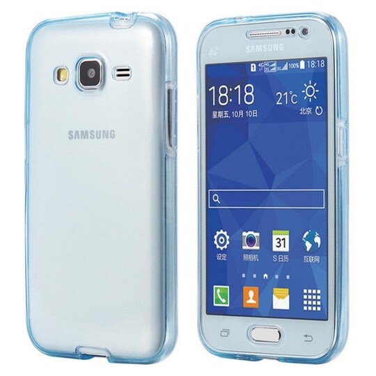 360° suojakuori Samsung Galaxy Core Prime (SM-G360F)  - sininen