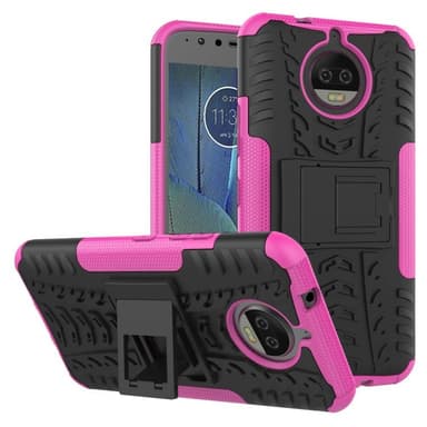 Iskunkestävä Suojakuori Motorola Moto G5s Plus (XT1805)  - pinkki
