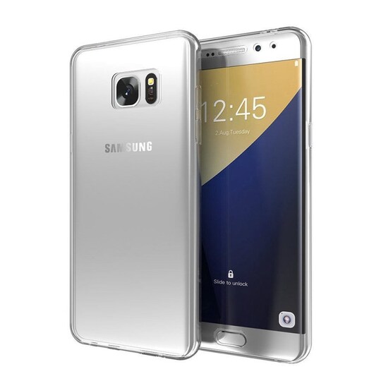 360° suojakuori Samsung Galaxy Note 7 (SM-N930F)  - läpinäkyvä