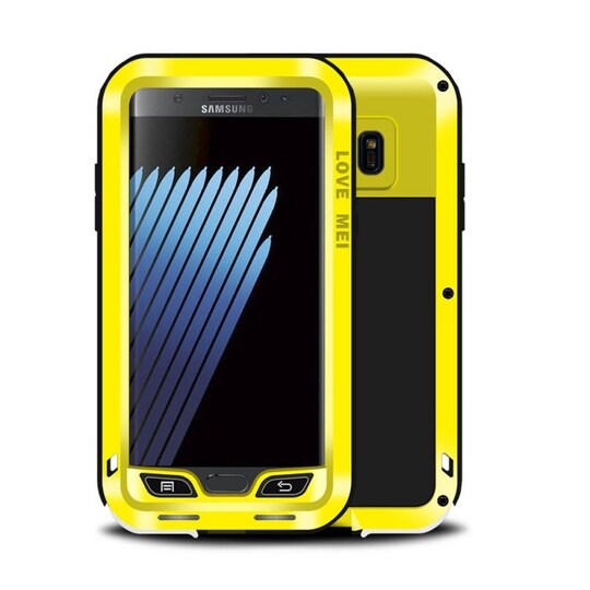LOVE MEI Powerful Samsung Galaxy Note 7 (SM N930F)  - keltainen