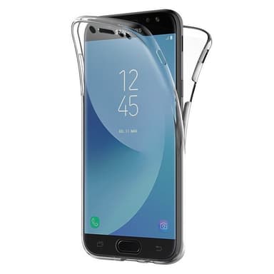 360° suojakuori Samsung Galaxy J3 2017 (SM-J330F)  - läpinäkyvä