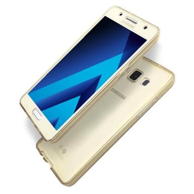360° suojakuori Samsung Galaxy A7 2017 (SM-A720F)  - kulta