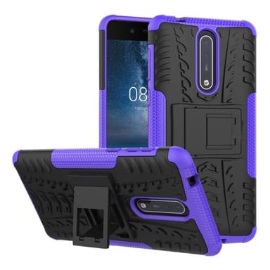 Iskunkestävä Suojakuori Nokia 8 (TA-1004)  - violetti