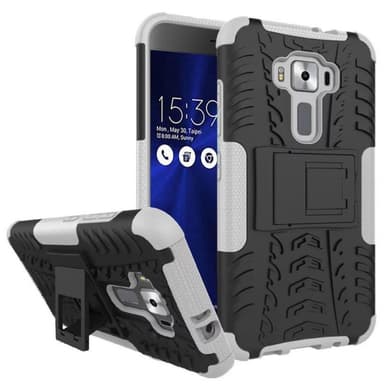 Iskunkestävä Suojakuori Asus Zenfone 3 ZE520KL  - valkoinen