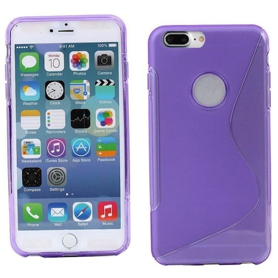 S Line Suojakuori Apple iPhone 7 Plus  - violetti