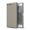 Nahkakuvioitu TPU kuori Sony Xperia XZ Premium (G8141)  - harmaa