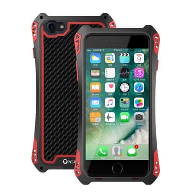 R-Just Amira Apple iPhone 7/8  - Musta / punainen