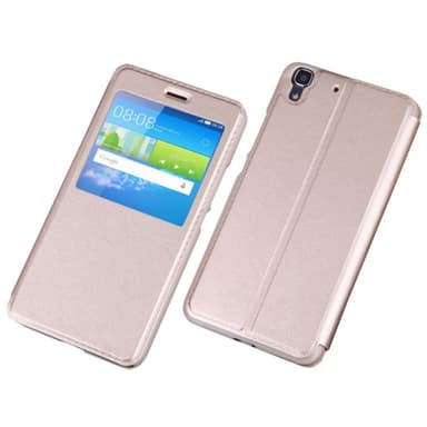 Flip lompakkokotelo Huawei Y6 2015 (SCL-L01)  - kulta