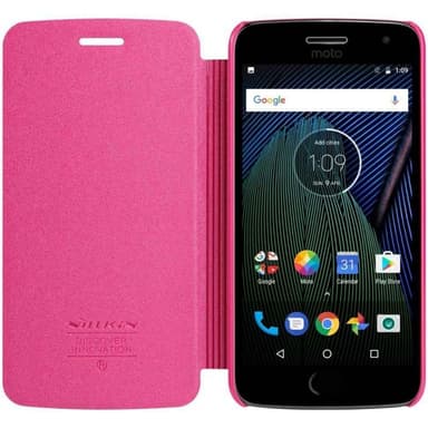 FlipCover Nillkin Sparkle Motorola Moto G5 (XT1670)  - pinkki